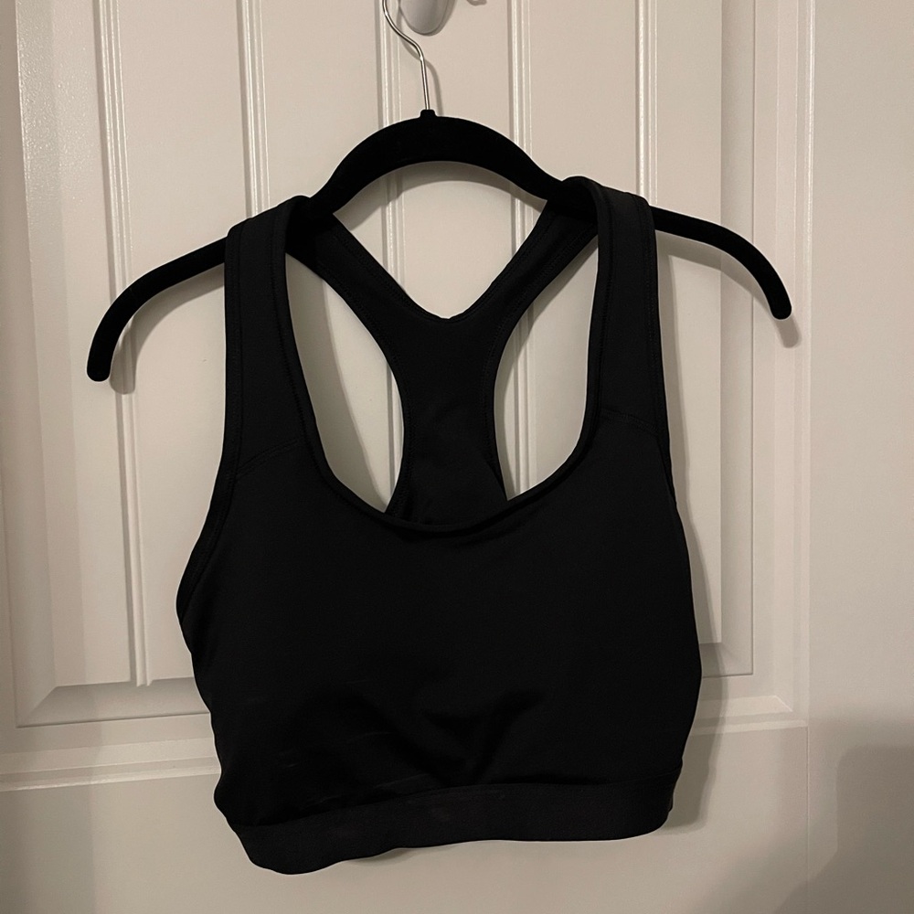 Avia Black Medium Support Sports Bra